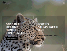 Tablet Screenshot of mbalabalasafaris.com